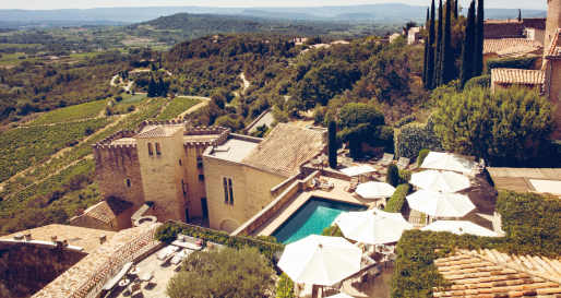 View from above - Hotel Crillon le Brave  