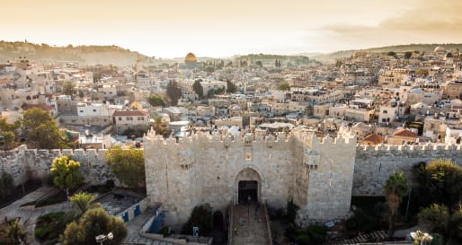 Jerusalem Aerial View 
