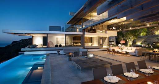 Swimming pool at Beyond private residence  