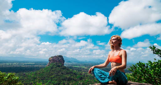 Seated Yoga Posa 