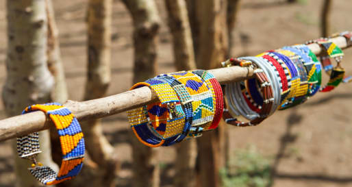 Maasai jewellery  - Visit to the Shanga workshop