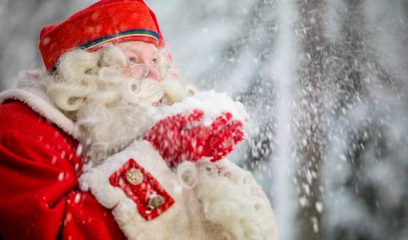 A magical trip to visit Santa Claus