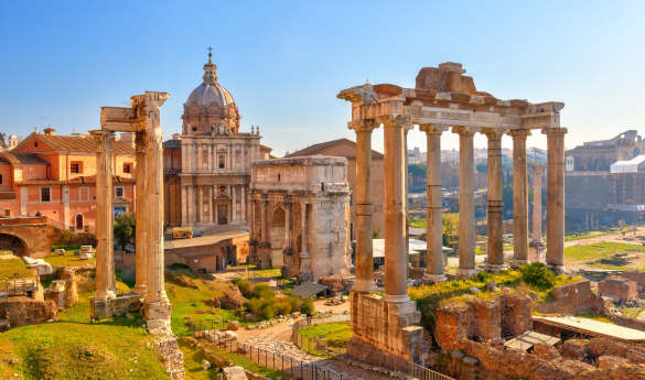 Ancient Rome with an archaeologist