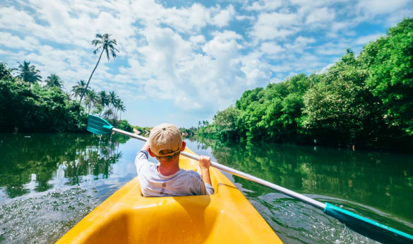 Cycling & Kayaking in Galle