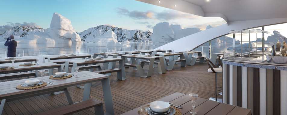 BBQ Deck - M/V Magellan Explorer