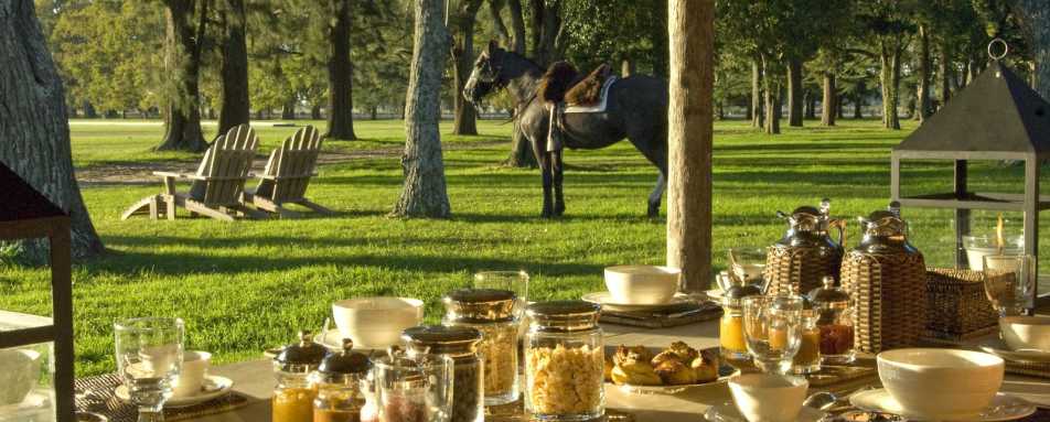Pulperia breakfast - Estancia La Bamba