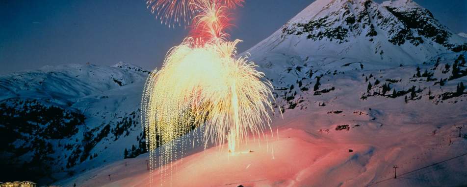 Fireworks in Zurs - Thurnhers Alpenhof
