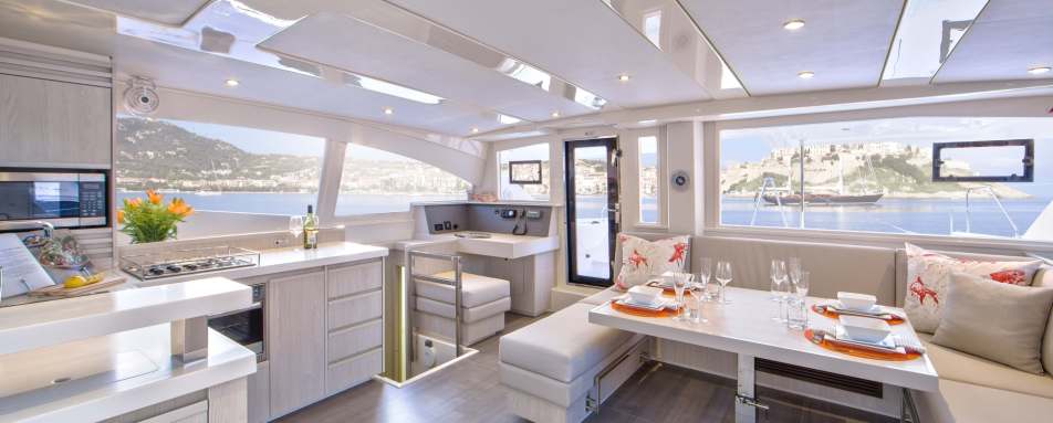 Lounge - Luxury Yacht Charter British Virgin Islands
