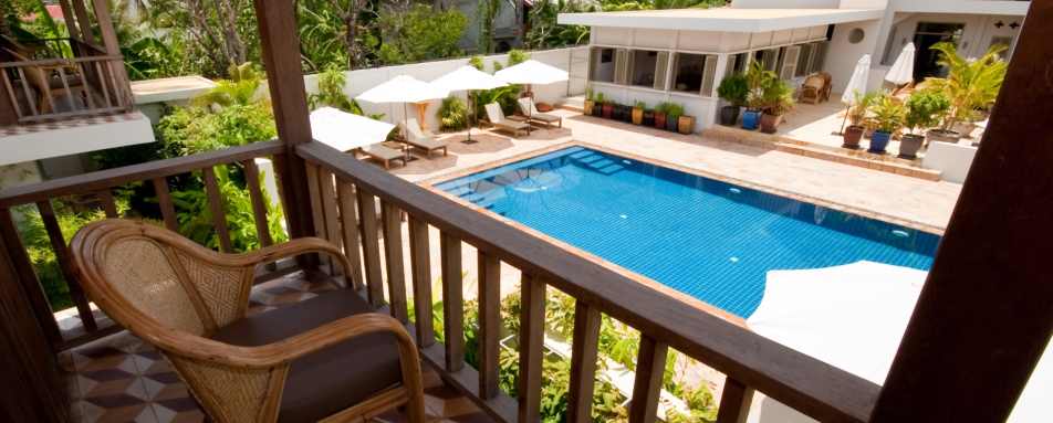 Pool area  