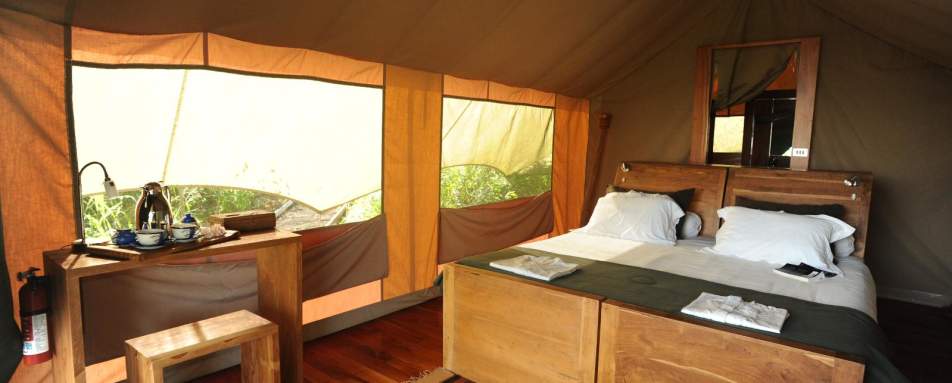 Tent interior  - Galapagos Safari Camp