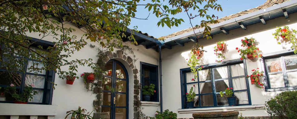 Patio - Hacienda Zuleta