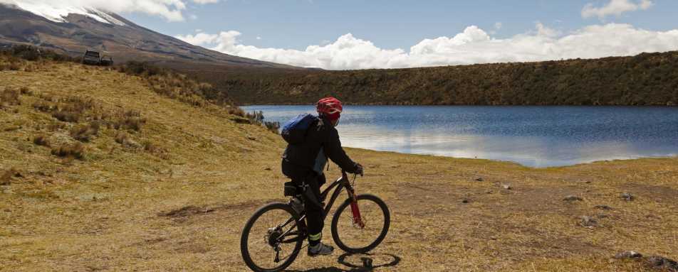 Mountain biking at Hacienda Zuleta