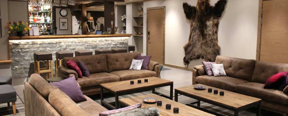 Lobby and bar - Beana Laponia
