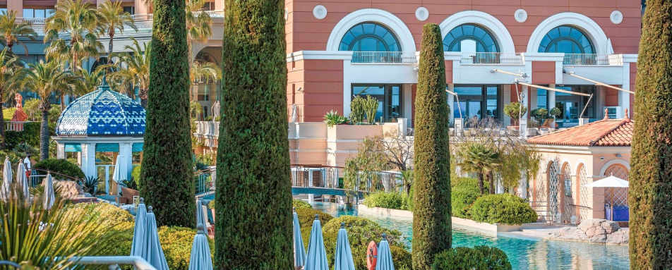Exterior by the pool 
