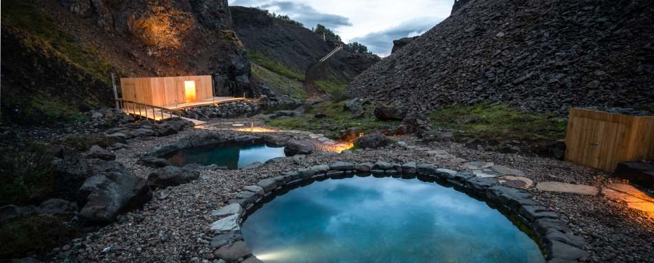 Giljabod canyon baths
