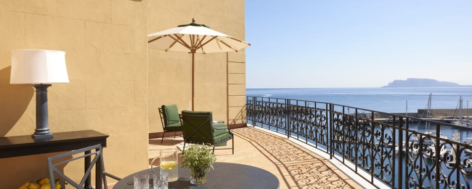 Deluxe room terrace 