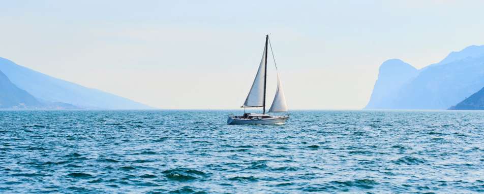 Sailing on Lake Garda