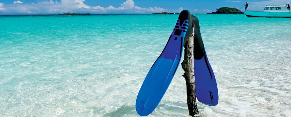 Beach with touch adventure