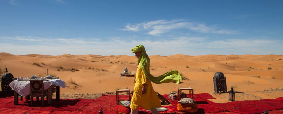 Dining - Desert Luxury Camp