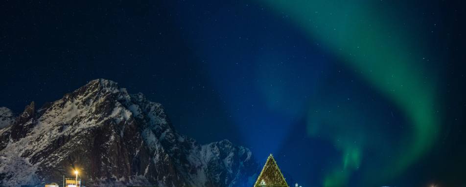 Northern Lights - Svinøya Rorbuer