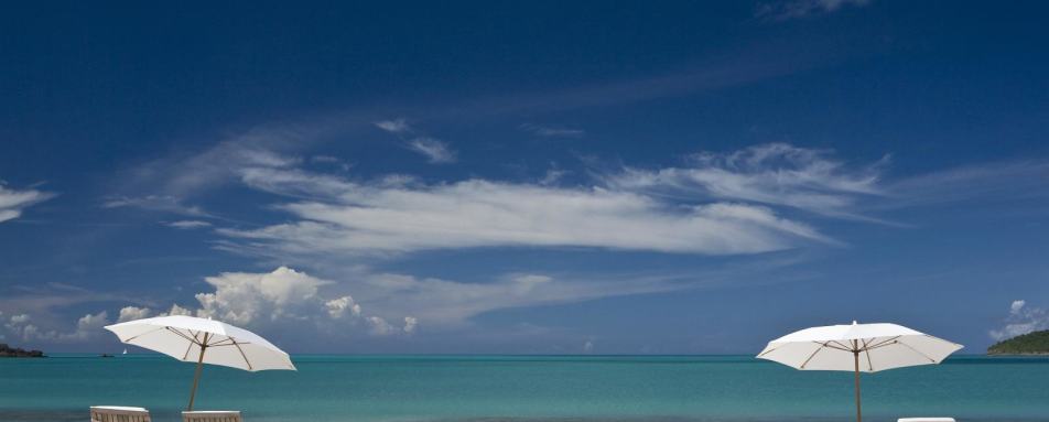 White sand beach
