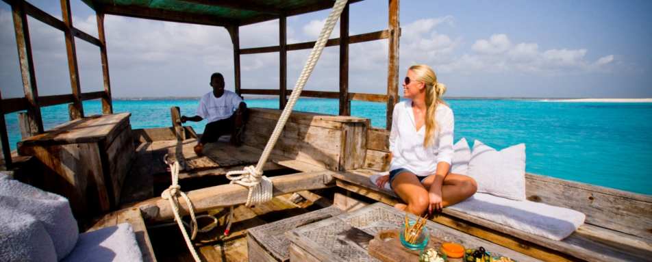 A dhow trip in Zanzibar