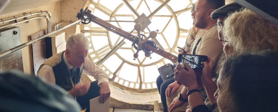 Private tour of Bath Clock Tower