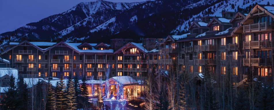 At night - Four Seasons Jackson Hole