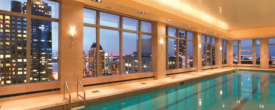 Indoor swimming pool - Mandarin Oriental New York