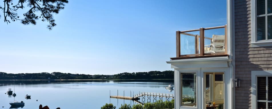 View from the terrace - Wequasset Resort and Golf Club