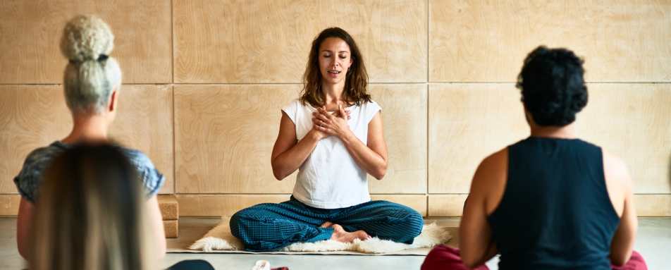 Meditating 