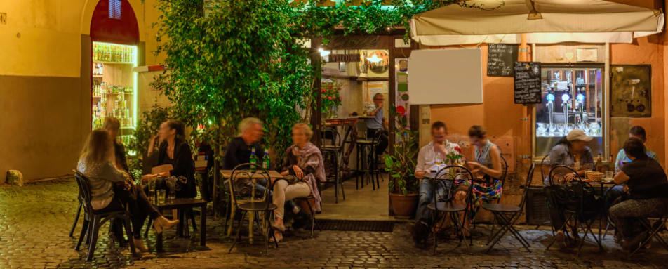Bar in Rome 