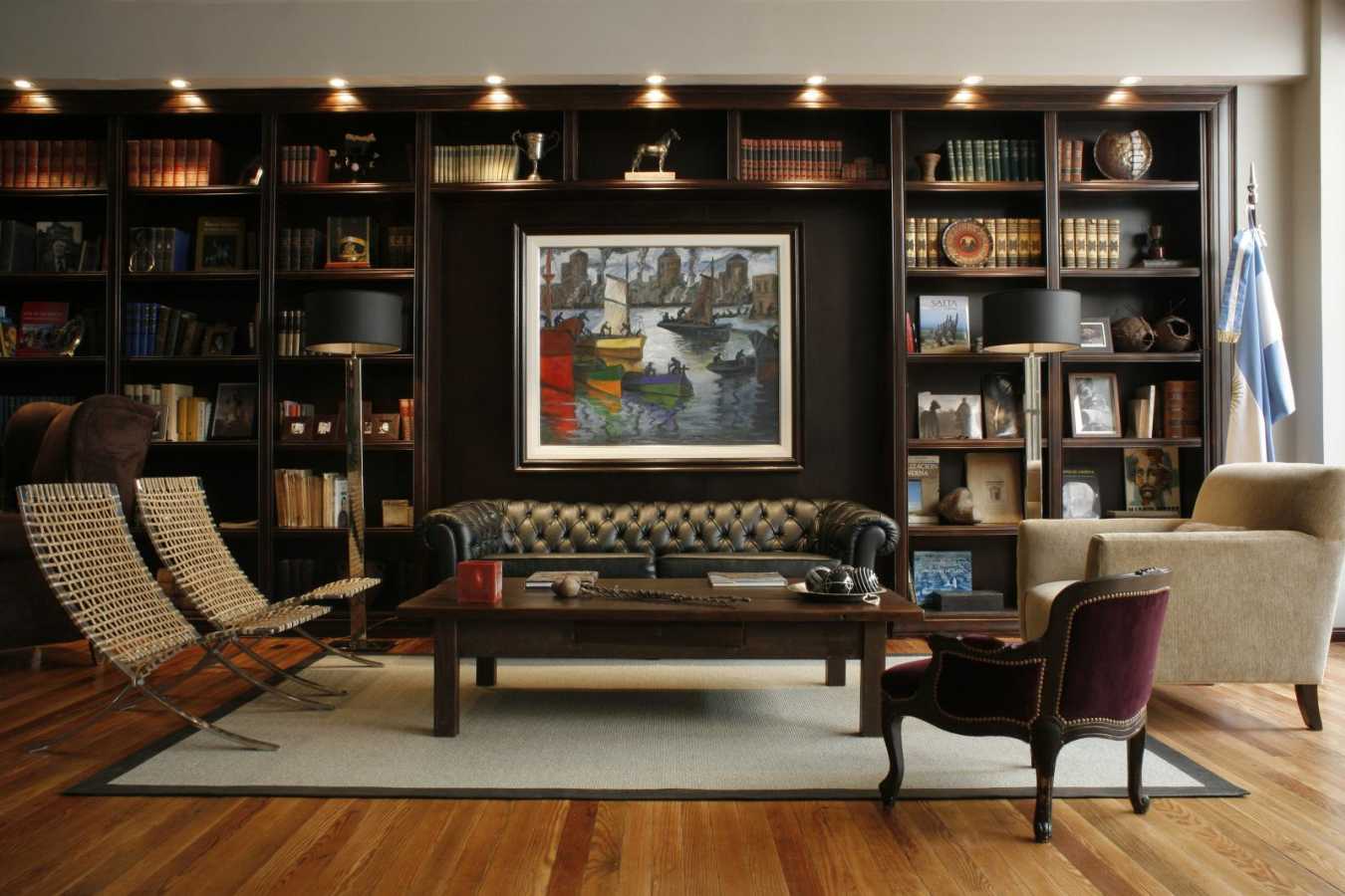 Library and Sitting Room 