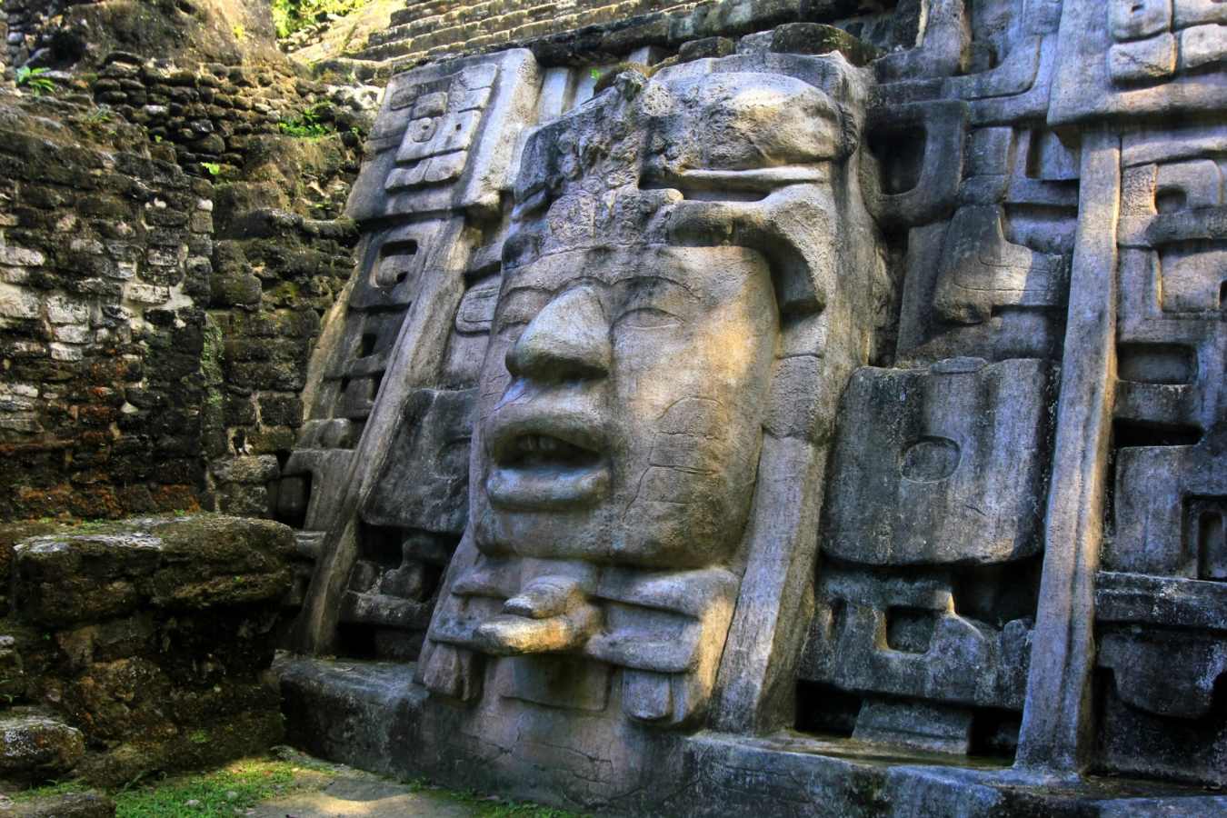 Lamanai Ruins Close Up  