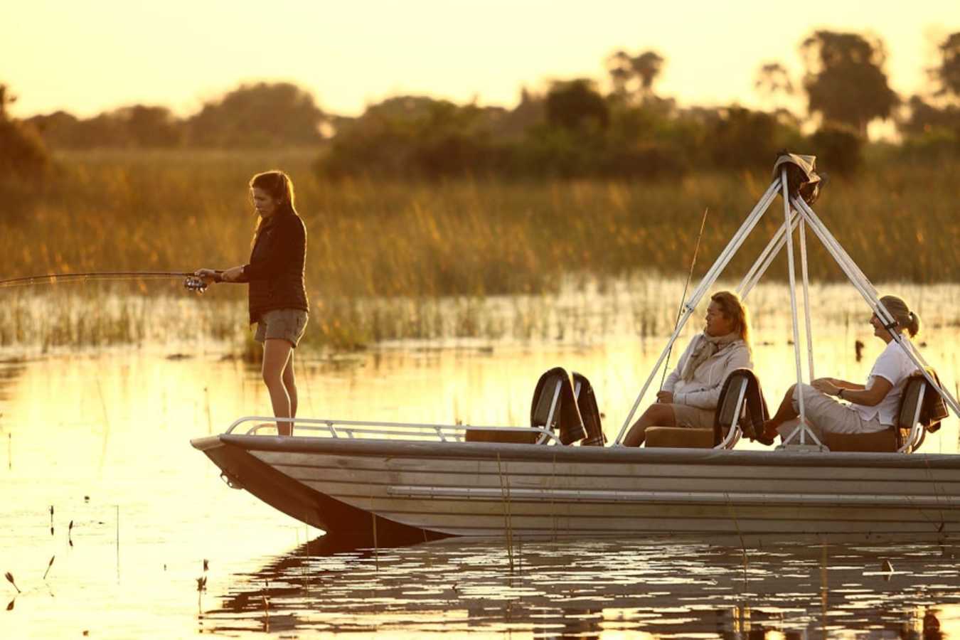 Fishing trip - Nxabega Okavango Safari Camp