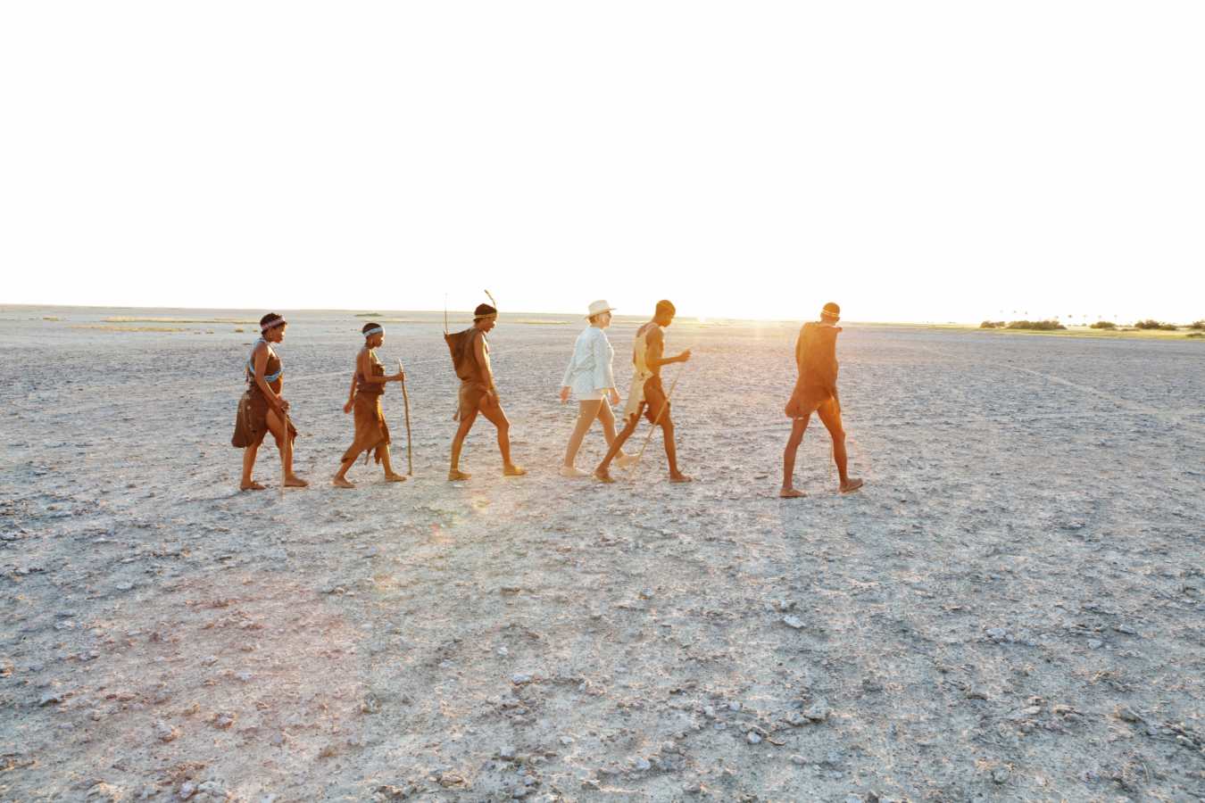 Walk with bushmen 