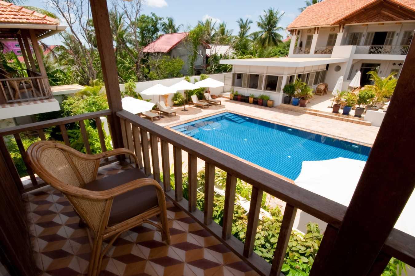 Pool area  