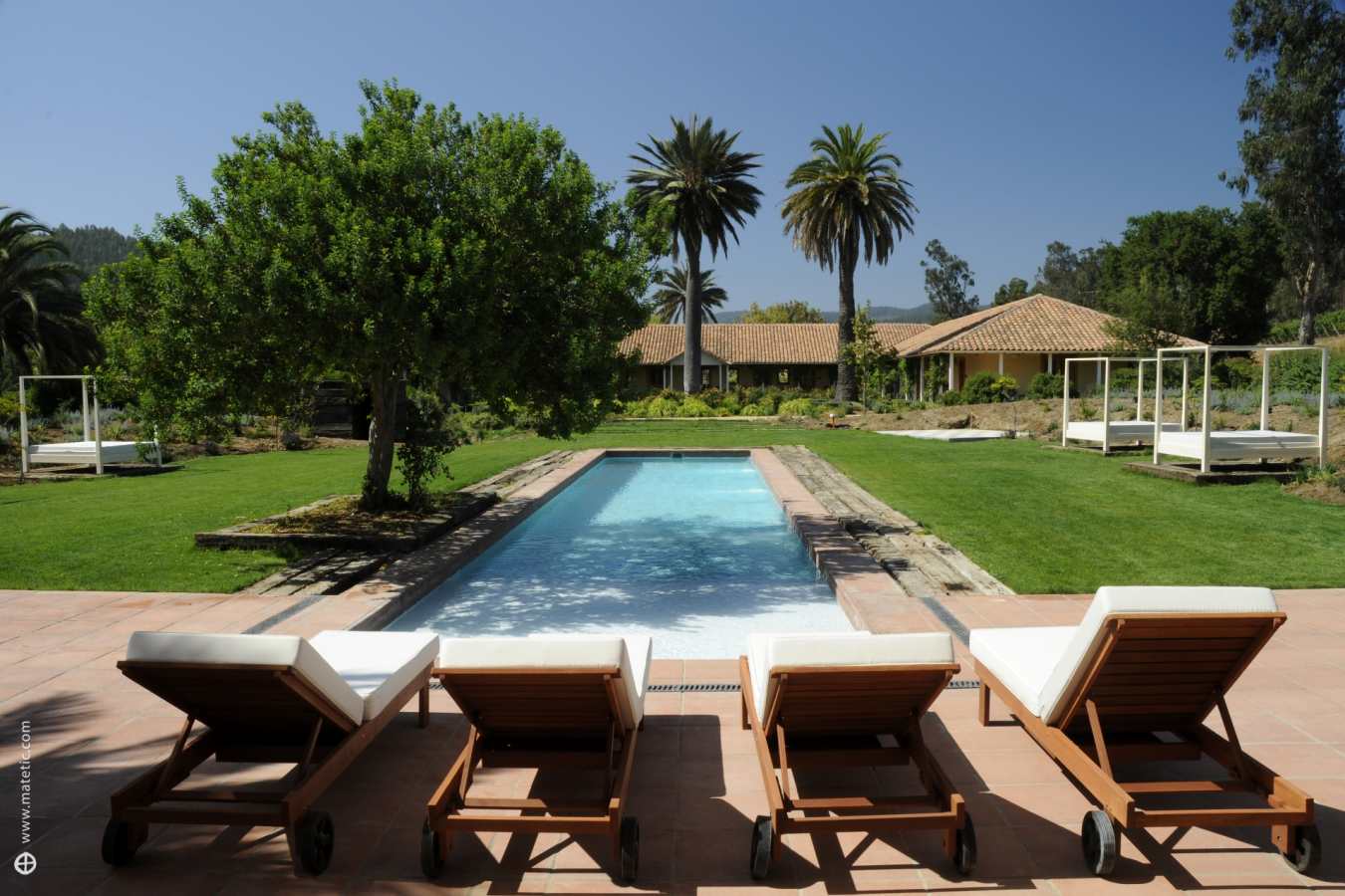 Pool - La Casona at Matetic Vineyards