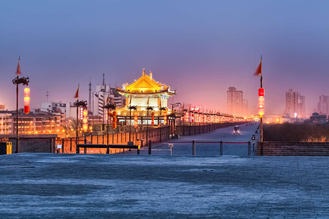 Old City Walls of Xian - 