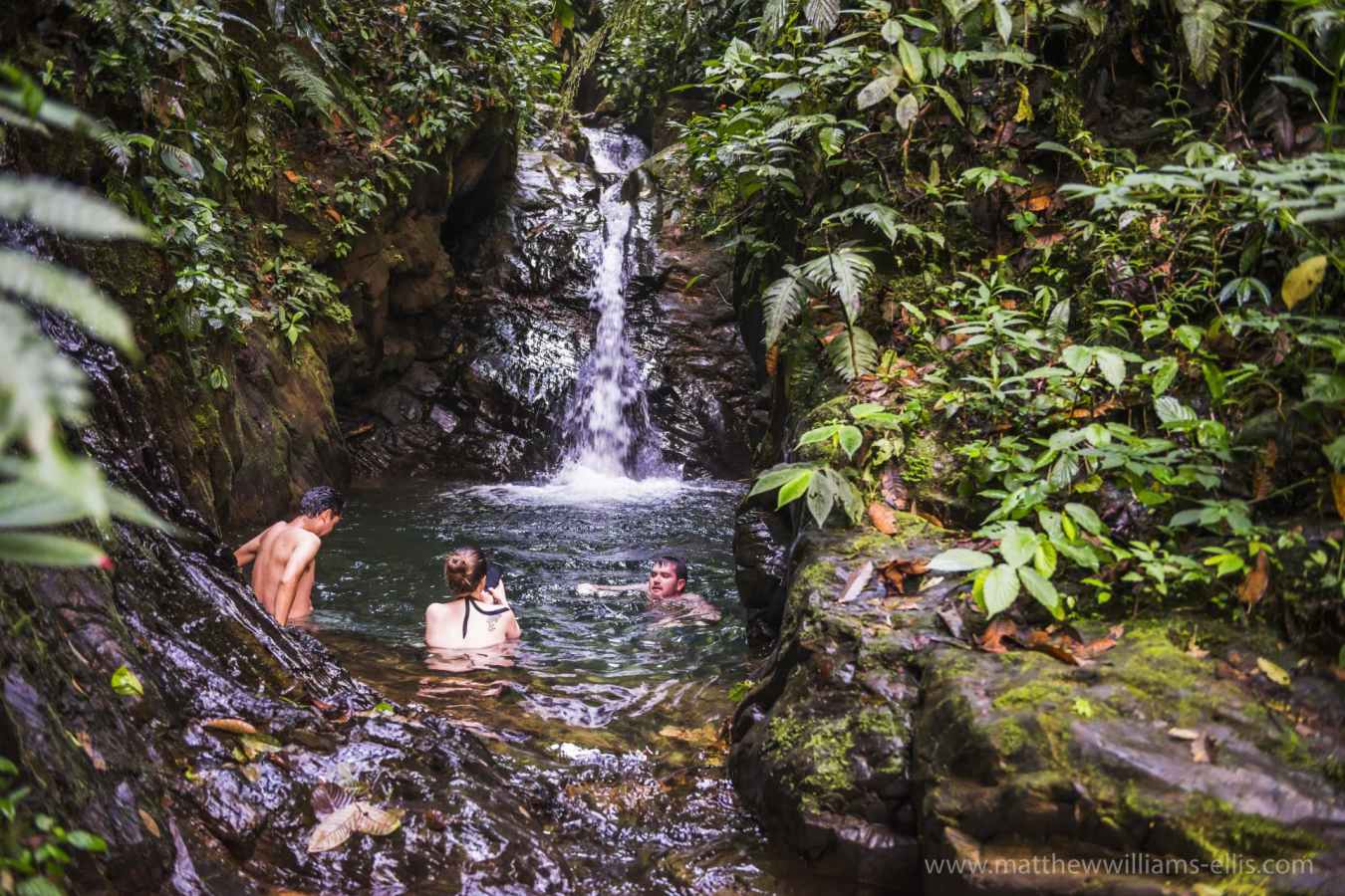 Waterfall at Mashpi - Natural Wonders of Ecuador 