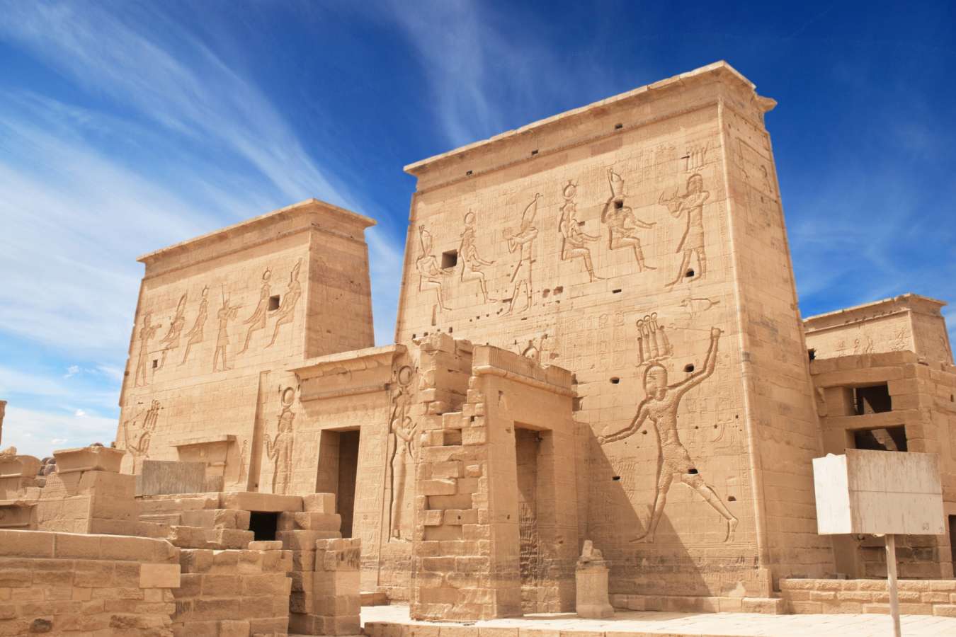 Temple facade  