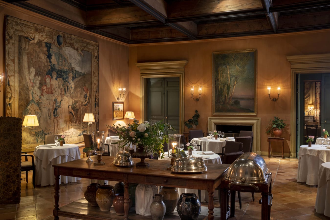 Inside Restaurant 