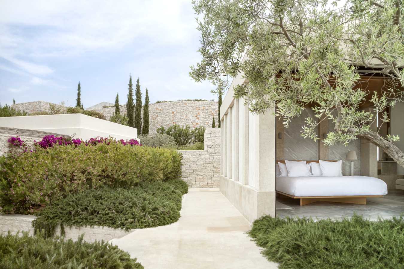 Villa bedroom - Amanzoe
