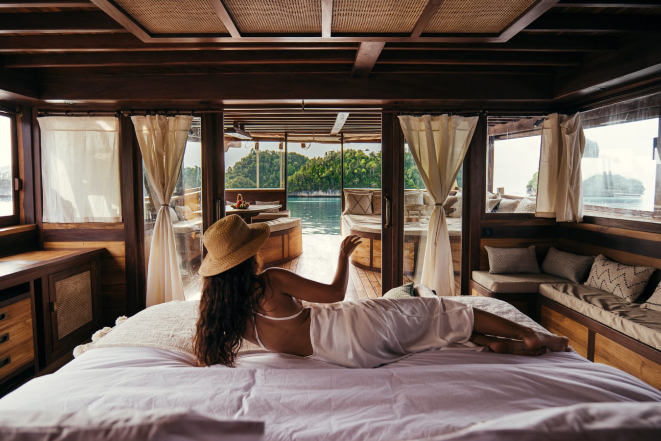 Bedroom and Deck View 