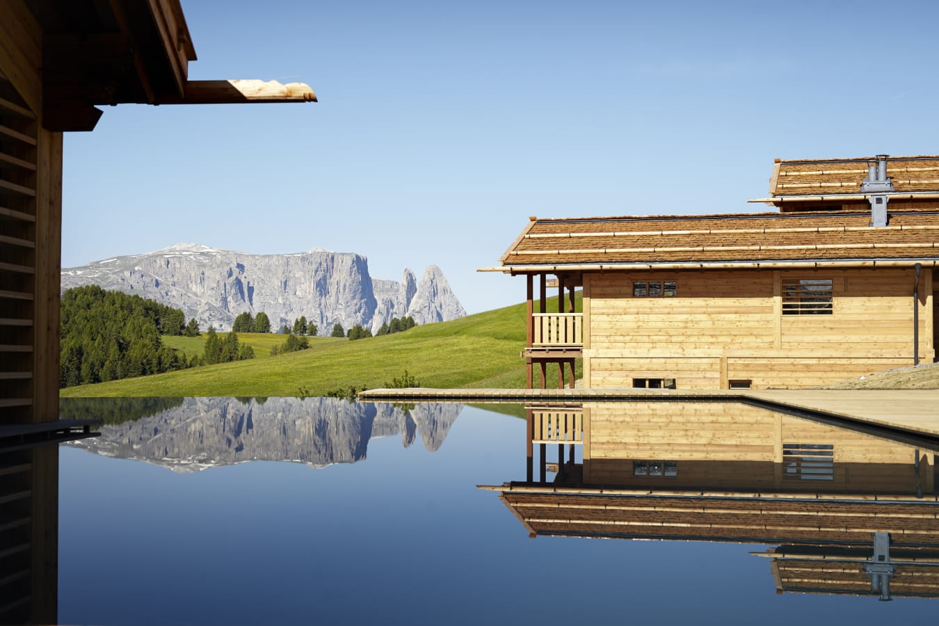 Lodge outside  