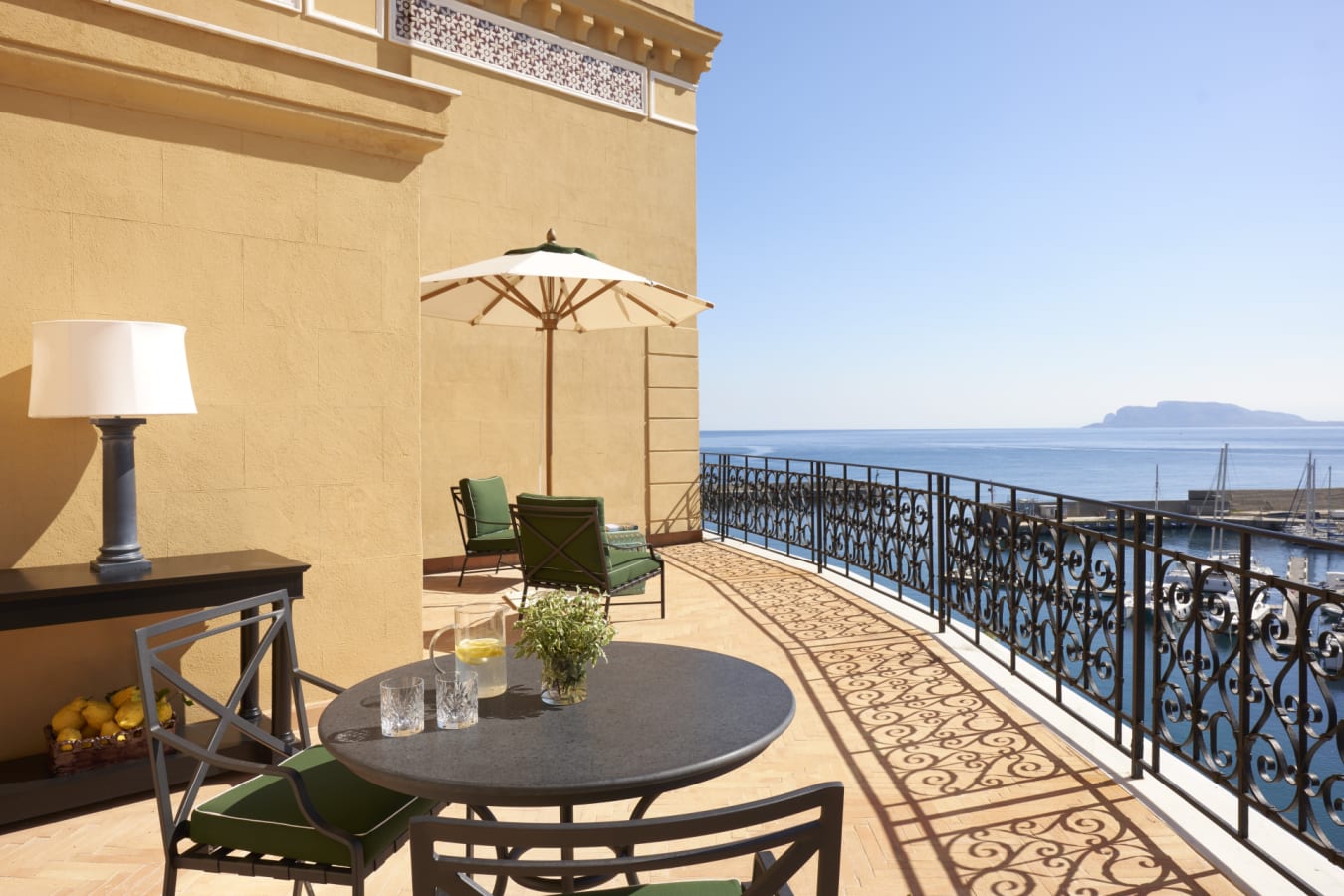 Deluxe room terrace 