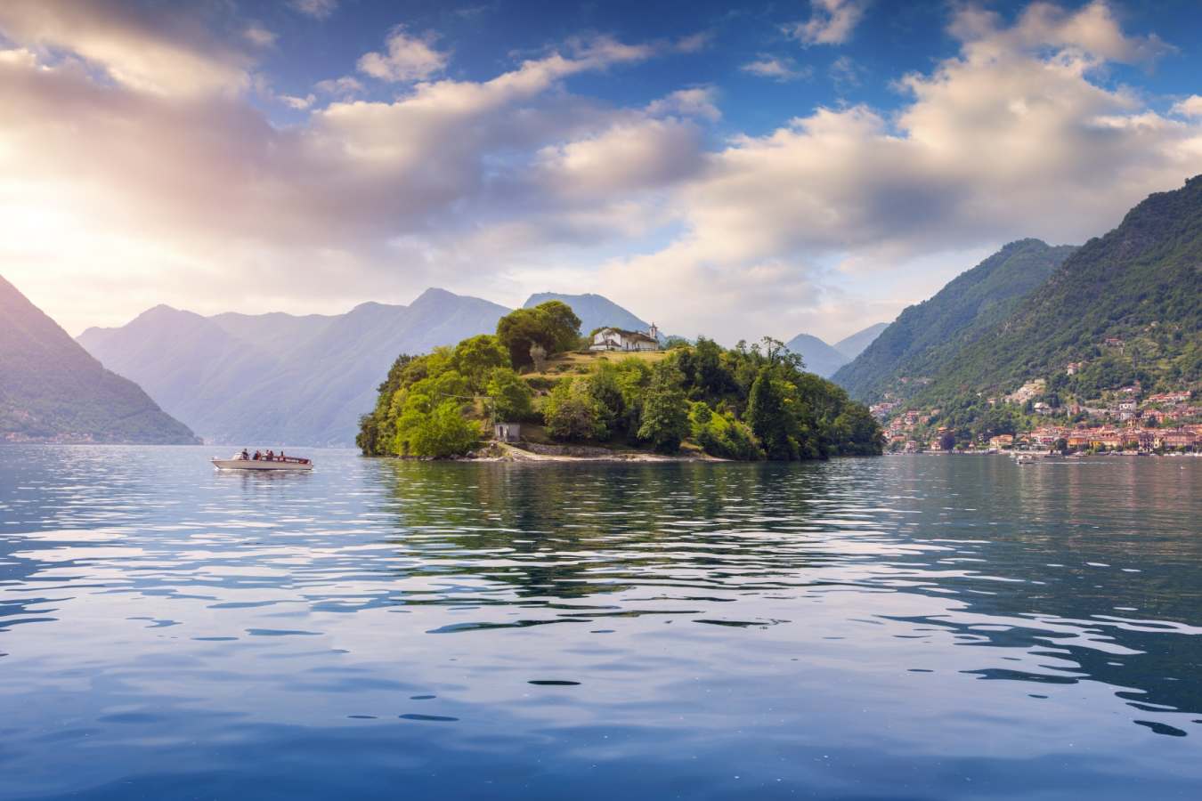 Lake Como Isola Comacina 