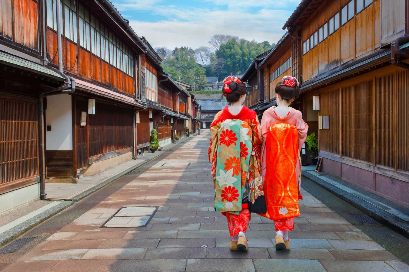 Geisha in Kanazawa 