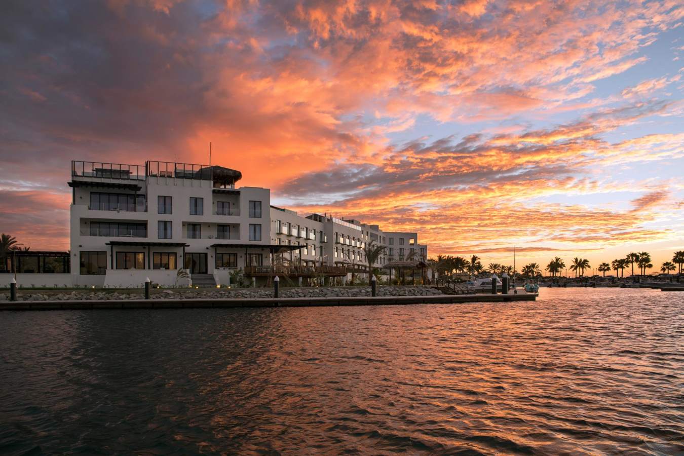 Baja sunset  - Hotel El Ganzo 