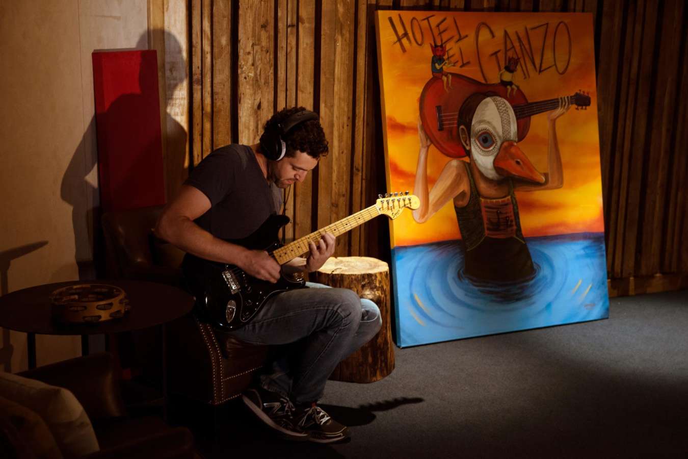 Artist in Session  - Hotel El Ganzo 